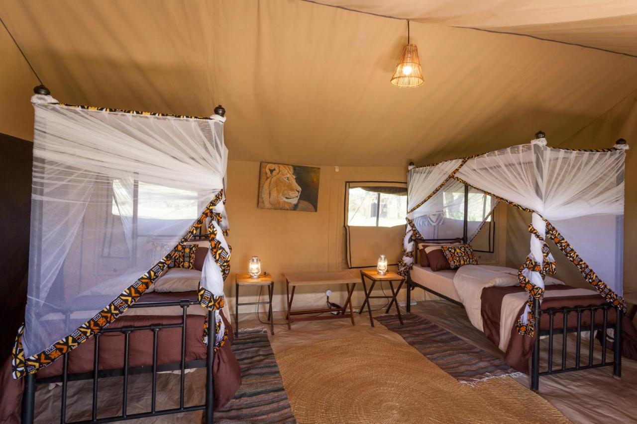Gnu Mara River Camp Serengeti-Savanne Exterior foto